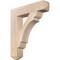 Ekena Millwork Olympic Craftsman Smooth Bracket, Douglas Fir, 5 1/2"W x 28"D x 32"H BKT06X28X32OLY04SDF - alternate 1